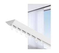 Support de plafond à 1 voie en aluminium - Tringle de douche polyvalente pour balcon et décoration d'intérieur, design facile à installer