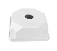 Support de plafond anti-poussière pour caméra avec gestion invisible des câbles Plusieurs trous de positionnement Haute adaptabilité à l'environnement Support de caméra de sécurité