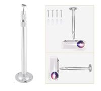 Support de Plafond de projecteur, 360 ° Longueur Projecteurs Bracket Mur Murlé en Aluminium Home Theatre Office Home Bureau Charge 1/4 Pouce Fil 30-60 cm