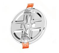 Support de plafond durable pour caméras de sécurité à domicile Base de montage avec installation facile avec boucle à ressort mobile Support de montage au plafond