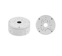 Support de plafond et boîte de jonction en alliage d'aluminium résistant aux intempéries pour caméras IP dôme offrant une fermeture de câble sûre et sécurisée
