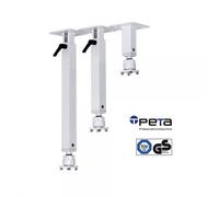 Support de plafond PeTa NG avec levier de serrage, longueur variable 70-130 cm