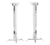 Support de plafond pour projecteur - iggual - Multicolore - 31.5x6x10.5 cm - 1.78 kg - Fer - Montage mural - Main libre