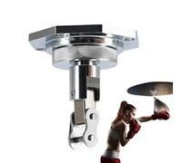 Support de plafond pour sac lourd rotatif pour sac de vitesse | Support mural rotatif pour sac de boxe, crochets de balançoire, accessoires de montage de boule de forage antirouille