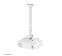 Neomounts CL25-550WH1 Support de fixation au plafond pour vidéoprojecteur - Hauteur : 74,5 à 114,5 cm