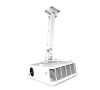 Support de plafond pour vidéoprojecteur Optoma X400LVe, X309ST, X309ST, UHZ66, conçu spécifiquement pour les appareils, fixation précise pour les installations scolaires (pour Optoma X400LVe, X309ST