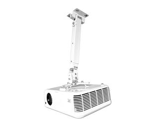 Support de plafond pour vidéoprojecteur Optoma X400LVe, X309ST, X309ST, UHZ66, conçu spécifiquement pour les appareils, fixation précise pour les installations scolaires (pour Optoma X400LVe, X309ST