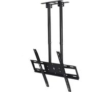 Support de plafond réglable à 360° pivotant et inclinable pour téléviseurs LCD plats et incurvés de 60100 pouces - Prend en charge 12,6 m - Parfait pour la configuration home cinéma