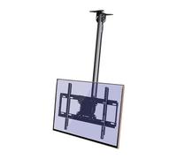 Support de plafond réglable à mouvement complet pour TV de 32 à 65 pouces en métal robuste, design pivotant et inclinable, idéal pour home cinéma et solutions d'économie d'espace