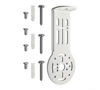 Support de plafond réglable en métal pour caméra solaire Wyze Blanc | Construction en métal, inclinaison et rotation pour des angles optimaux, finition blanche pour une utilisation en intérieur