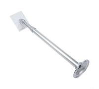 Support de plafond réglable pour caméra - 40-80 cm - En alliage d'aluminium argenté - Pour systèmes de surveillance dôme PTZ - Résistant aux intempéries - Fixation murale sur pilier (40-80 cm)