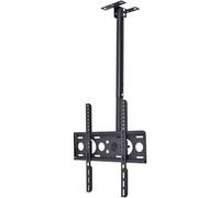 Support de plafond réglable pour TV 3255 pouces Rotation à 360° Inclinaison et pivotement télescopique 13 m Supporte jusqu'à 50 kg Idéal pour installation home cinéma