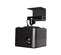 Support de Plafond Support de plafond universel for projecteur, support en alliage d'aluminium, réglable à 360 °, for la maison et le bureau Supports pour vidéoprojecteurs ( Color : PR12-Black )