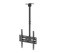 Support de Plafond TV de 37-75 Pouces, VESA 400x400, Pivot, Inclinaison, 50 kg