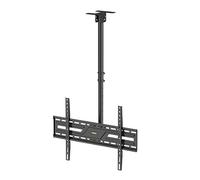Support de Plafond TV de 37-86 Pouces, VESA 600x400, Pivot, Inclinaison, 50 kg