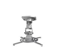 Support de Plafond Universel for projecteur, réglage pivotant à 360 degrés, Bras Extensibles, Compatible avec Le projecteur Epson(Plating Silver)