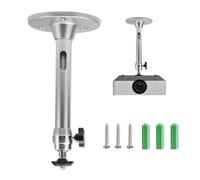 Support de plafond universel pour projecteur, alliage d'aluminium | Support de plafond pour vidéoprojecteur, support mural pour vidéoprojecteur avec vis pour projecteur, caméscope