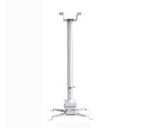 Support de plafond universel pour projecteur - Hauteur réglable - Rotation à 360° - Support mural extensible pour projecteur de plafond pour home cinéma et bureau