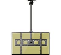 Support de Plafond Universel pour téléviseurs de 32 à 70 Pouces, pivotant et inclinable, avec Plusieurs modèles VESA.