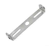 Support de plafonnier, fixation de lampe en métal, matériel de montage de lustre pour intérieur et extérieur, plusieurs tailles 90-120 mm, argent (lot de 8)