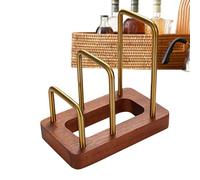 Support de planche à découper en bois - Organisateur de support pour planche à découper à poser, support pour sécher la planche à découper | Porte-objets avec couvercle pour poêle, porte-vaisselle