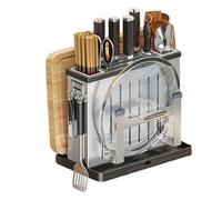 Support de planche à découper - Support mural en métal durable, accessoire de cuisine pour économiser de l'espace | Cintre compact pour ustensiles de dortoir, appartement, hôtel, café, restaurant