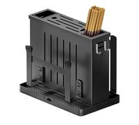 Support de planche à découper - Support mural sans perçage pour ustensiles de cuisine avec plateau de drainage amovible | Organiseur d'ustensiles de cuisine pour la maison, hôtel, restaurant et