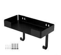 Support de planche à repasser, support mural, support de rangement en acier inoxydable avec panier, design peu encombrant pour planches T&Y, organisateur de buanderie