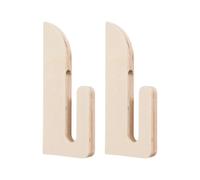 Support de planche de surf vertical en bois - Solution de rangement horizontale - Présentoir de garage résidentiel - Fixation professionnelle pour magasin de skate - Organisation intérieure