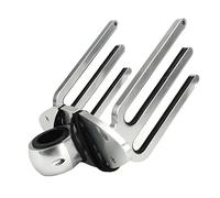 Support de Planche de Surf Wake, Support de de Wakeboard à Angle Réglable, Support de Wakeboard en Alliage D'aluminium Poli pour Tube de Serrage de 1,89 Pouces, 2,36 Pouces,