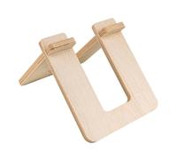 Support de planche Scoot - Support en bois, pont de stockage naturel, protection de secours robuste | Élément de confort stable, base de bouclier rigide pour sol terrestre, point local, studio, loft,