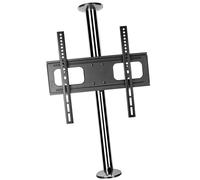 Support De Plancher - Base Rotative pour Meuble TV, Support Au Sol pour Téléviseur LCD À Cadre Rotatif À 360 Degrés, Cadre Rotatif De Séparation, Support TV Inclinable Et Pivotant(86-114cm)