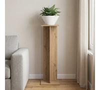 vidaXL Support de plante vertical Bois ancien d'intérieur 25 x 25,5 x 80,5 cm