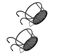 Support de Plante de Garde-Corps Suspendu, Panier de jardinières Suspendu Polyvalent épaissi 2 pièces pour Balcon