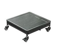 Support de plante en métal robuste sur roues avec bac à eau, chariot mobile pour plantes en pot, chariot de support de pot de fleurs, caddies de plantes de jardin, jardinière à roulettes (couleur