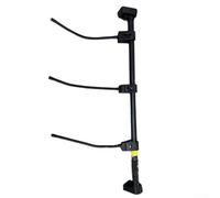 Support de plantes de Noël avec réglage télescopique de la longueur, support de suspension en métal résistant aux intempéries, conçu pour une utilisation intensive en intérieur et en extérieur (150