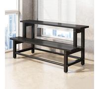 Support de Plantes en métal pour Pots de Fleurs d'extérieur, étagère de Rangement à 3 Niveaux pour la Maison, Le Jardin, la terrasse, Le Balcon, Support Robuste pour pla