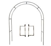 Support de plantes grimpantes en acier inoxydable pour décoration de jardin - Résistant aux intempéries - Dimensions : 3,2 x 2,4 m