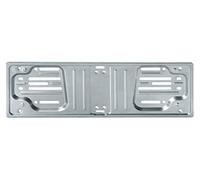 Support de Plaque Avant en Acier argenté