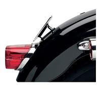 Support de Plaque chromé puits pour Compatible avec Harley Davidson