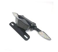 Support de Plaque d’Immatriculation pour Suzuki pour DRZ 400SM 2005-2020 pour DRZ 400S/E 2000-2020 Support Plaque D'immatriculation Éliminateur De Garde-Boue Arrière(Smoke 3)