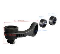 Support de plaque d'attache de téléphone portable pour vélo,table de code Garmin,siège rotatif à 360 degrés,siège GOPRO à dégagement rapide - Type kaki foncé