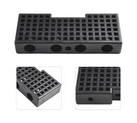 Support de plaque de bloc de moteur pour kayak et canoë pour installation de moteur à la traîne en nylon renforcé