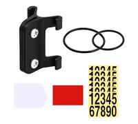 Support de plaque de course de vélo - Clip de plaque de vélo de route réglable, support de numéro de course sécurisé | Mont tag de vélo de ville, support de carte de course facile d