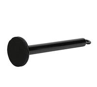 Support de plaque de poids, 0,8x8,7 pouces en acier inoxydable avec plateau de poids pour équipement de fitness haltère Barbell (20 diamètre * 220 mm)