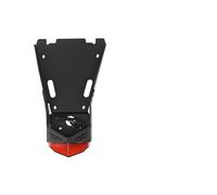 Support de Plaque d'immatriculation à Montage Cent Support de Plaque feu arrière pour BMW R Nine T NINET 9 Racer(Red Lampshade)