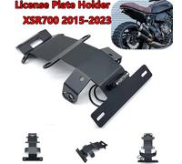 Support de plaque d'immatriculation adapté à XSR700, pour YAMAHA xsr700 XSR700 2015 - 2023, support de plaque d'immatriculation arrière bien rangé, éliminateur de garde-boue NO LOGO