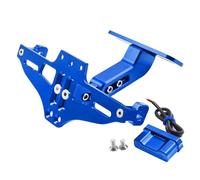 Support De Plaque D'immatriculation Arrière Avec Éliminateur De Montage Arrière Léger, Pour YAMAHA TMAX530 TMAX 530 2017 2018 2019 2001-2023 2022(Bleu)