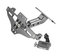Support de Plaque d'immatriculation arrière Moto pour Hon@&da GROM MSX125 MSX125F 2014-2024 Support De Plaque D'immatriculation(Gray with MSX125)