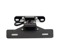 Support De Plaque D'immatriculation Arrière, Porte-Plaque D'immatriculation Compatible avec Su-Zuki GSX1300R Hayabusa 2008-2020 2019 Accessoires De Moto Tail Trey Fender Eliminator